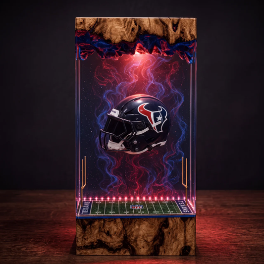 Houston Texans NFL Resin Lamp