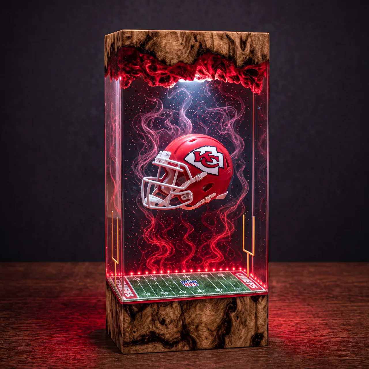 Kansas City Chiefs NFL Resin Lamp