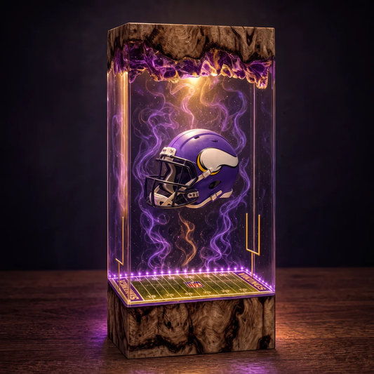 Minnesota Vikings NFL Resin Lamp