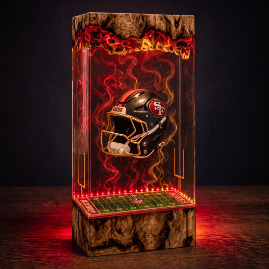 San Francisco 49ers NFL Resin Lamp