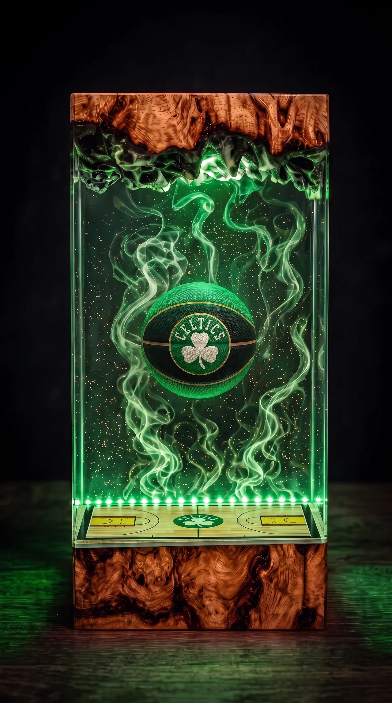 Boston Celtics NBA Resin Lamp