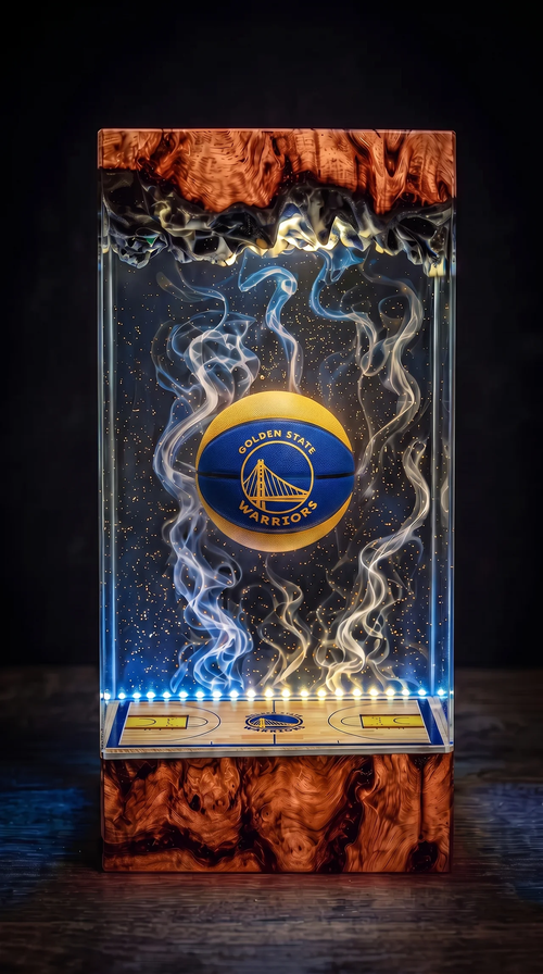 Golden State Warriors NBA Resin Lamp
