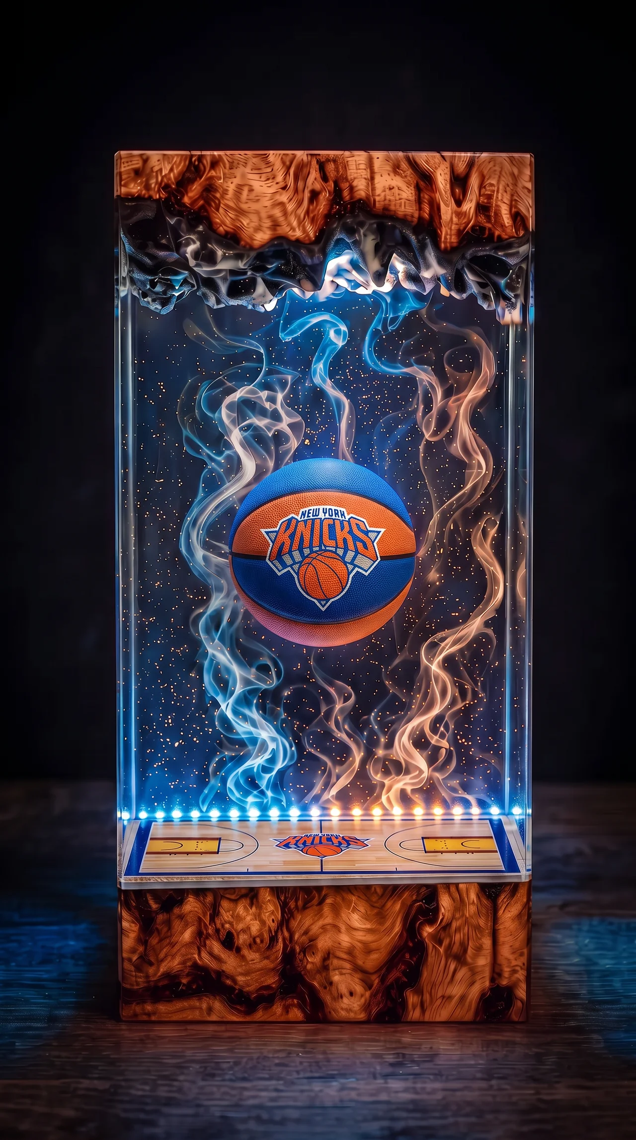 New York Knicks NBA Resin Lamp