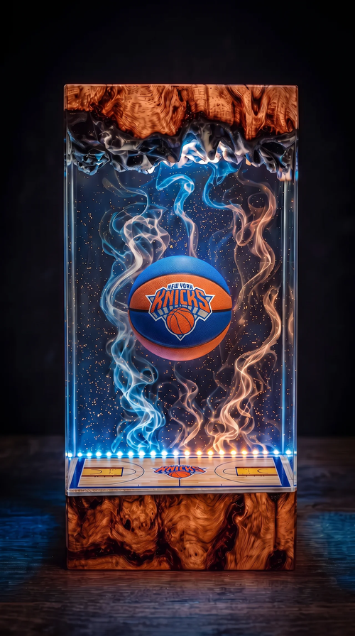 New York Knicks NBA Resin Lamp