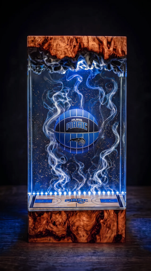 Orlando Magic NBA Resin Lamp