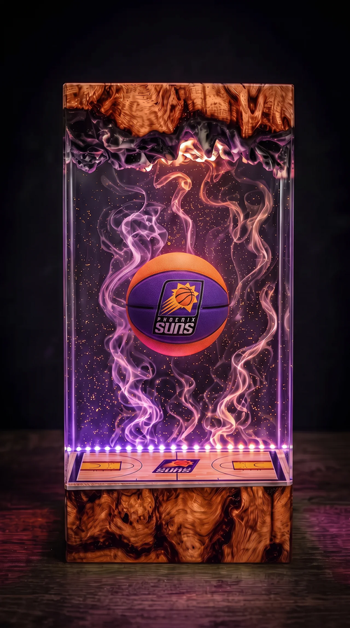 Phoenix Suns NBA Resin Lamp